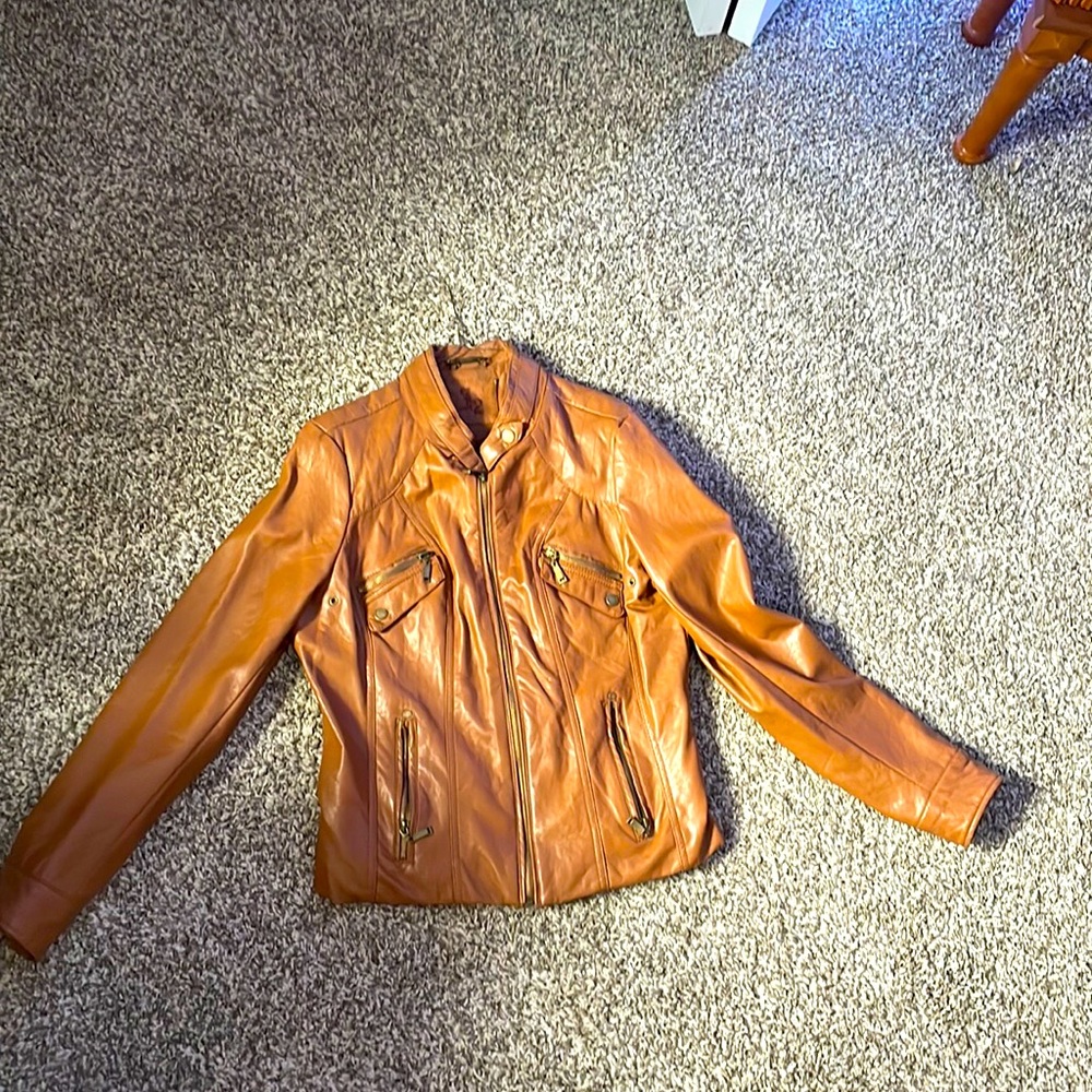 Leather jacket